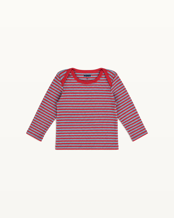The Ravioli Tee — Red / Aqua