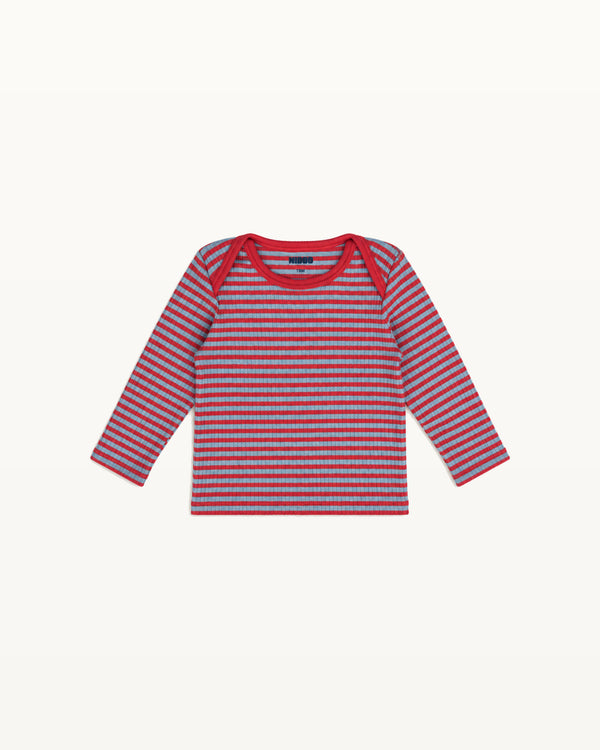 The Ravioli Tee — Red / Aqua